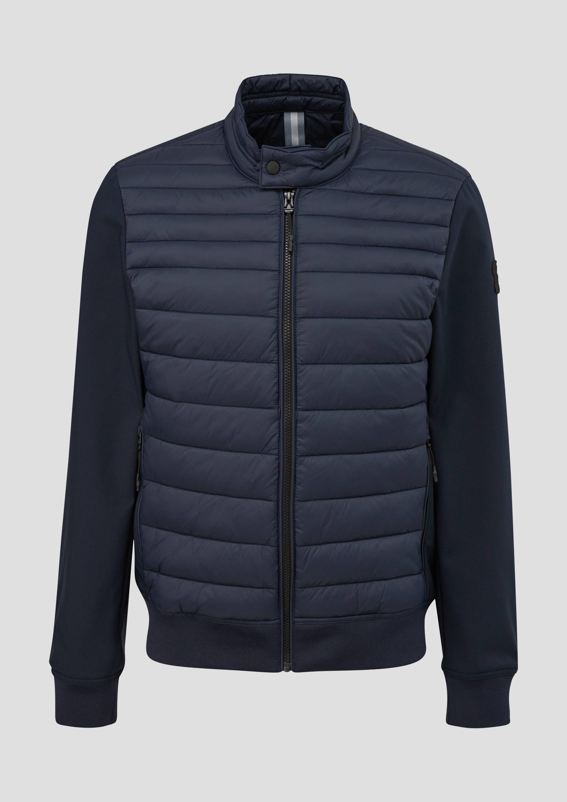 s.Oliver - Softshelljacke im Fabricmix, Herren, blau von s.Oliver