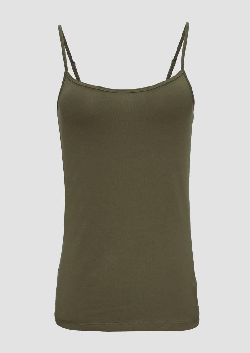 s.Oliver - Spaghettiträger-Top, Damen, Grün von s.Oliver