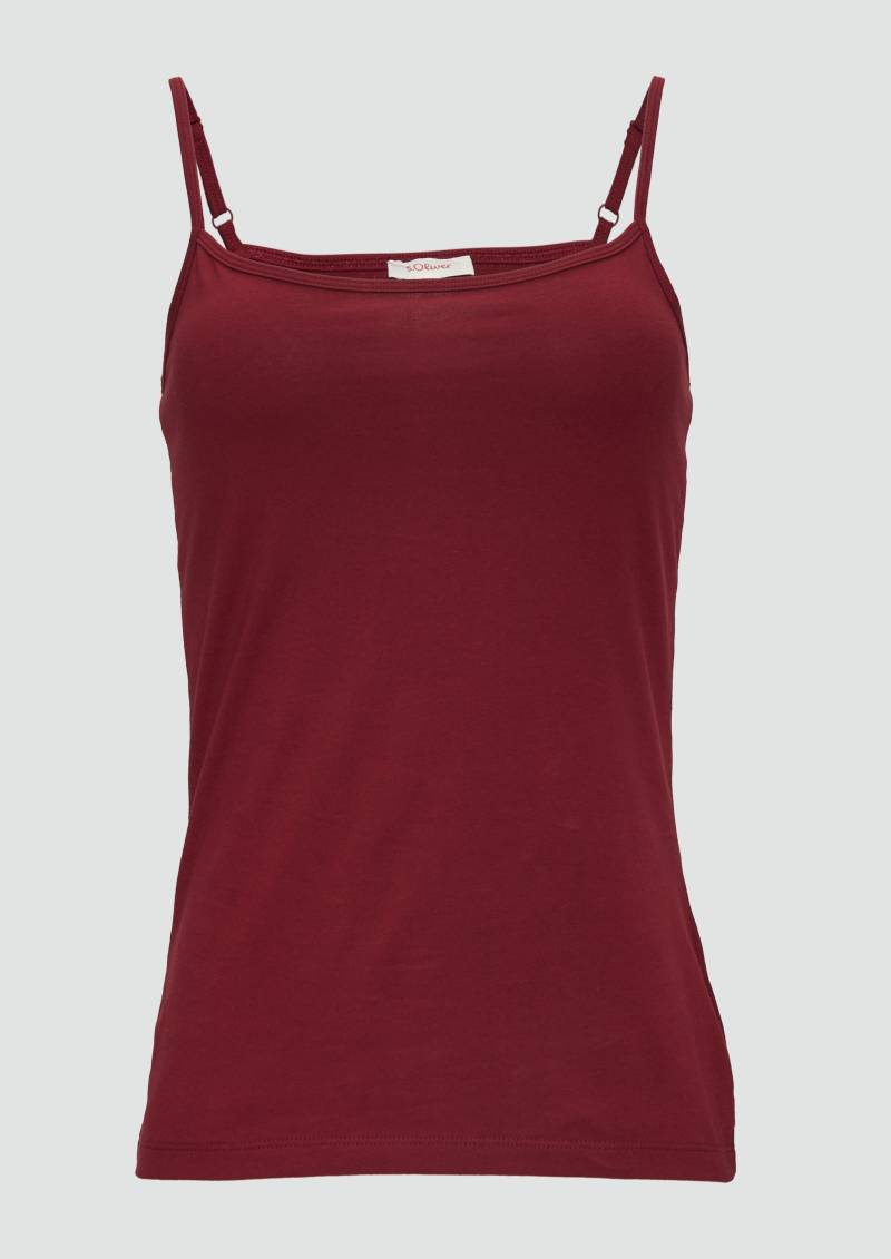 s.Oliver - Spaghettiträger-Top, Damen, rot s.Oliver - Spaghettiträger-Top, Damen, rot von s.Oliver