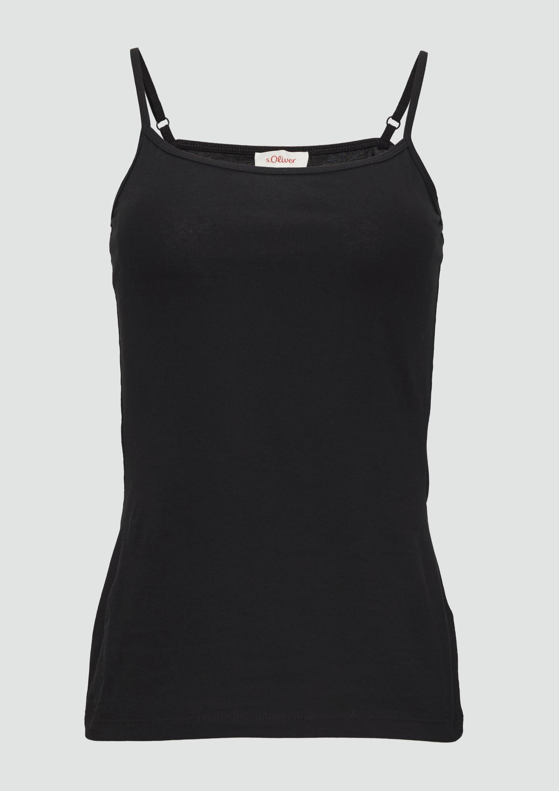 s.Oliver - Spaghettiträger-Top, Damen, schwarz s.Oliver - Spaghettiträger-Top, Damen, schwarz von s.Oliver
