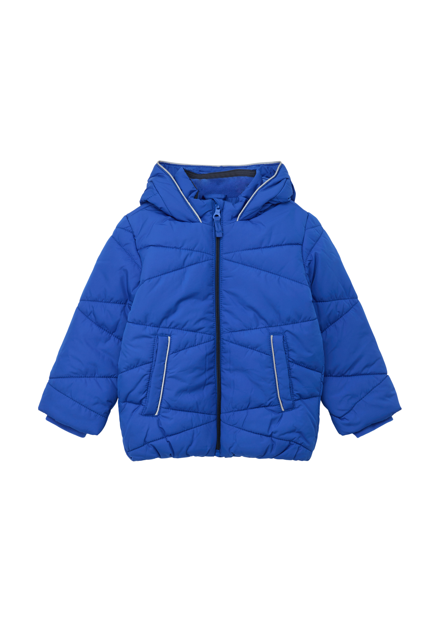 s.Oliver - Steppjacke mit Print-Detail, Kinder, blau von s.Oliver