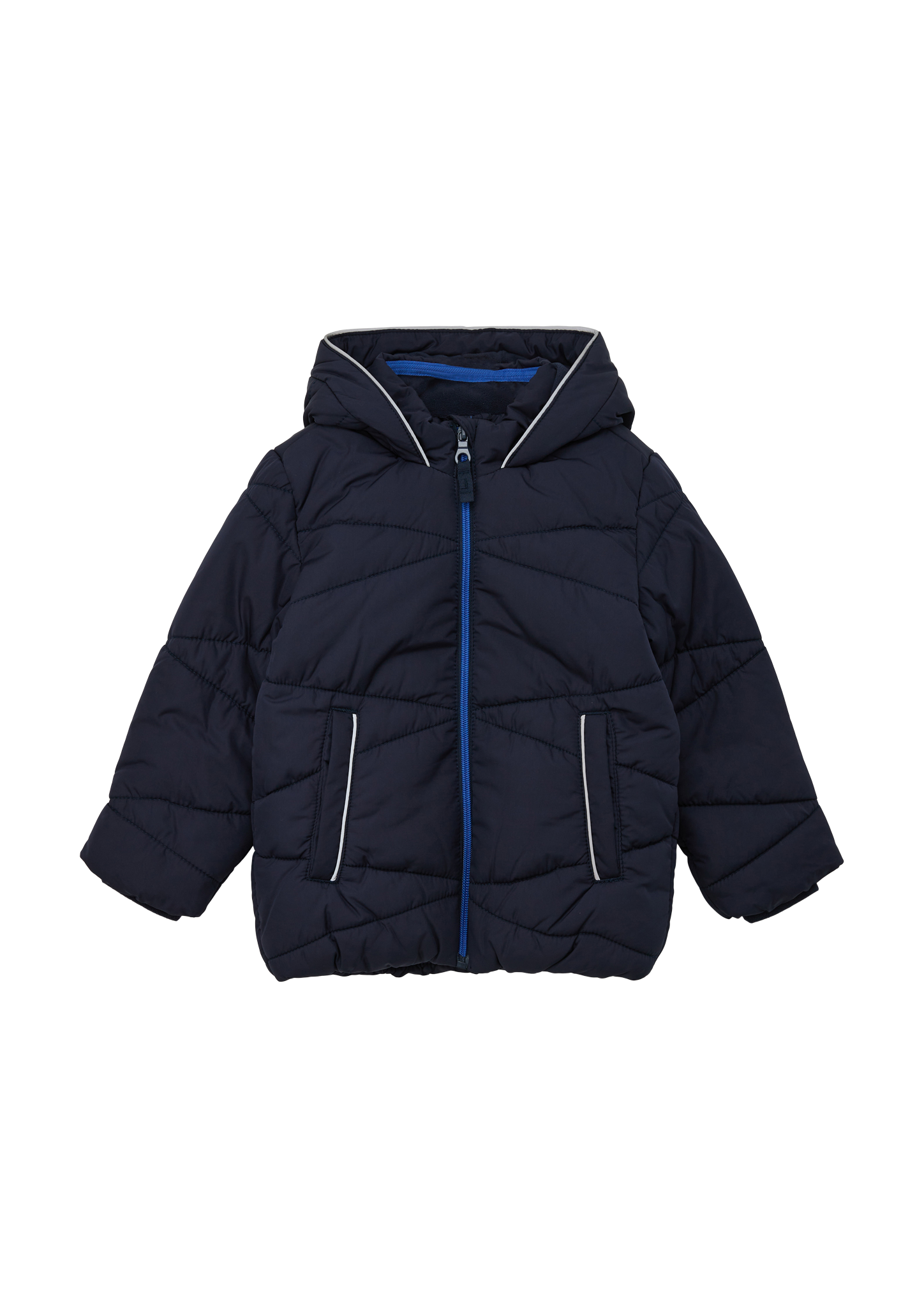 s.Oliver - Steppjacke mit Print-Detail, Kinder, blau von s.Oliver