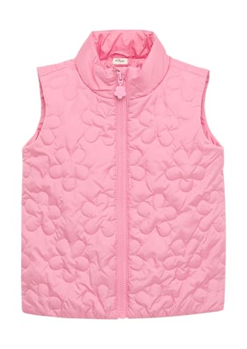 s.Oliver Steppweste mit Blümchen-Muster und Eingrifftaschen pink 128 von s.Oliver