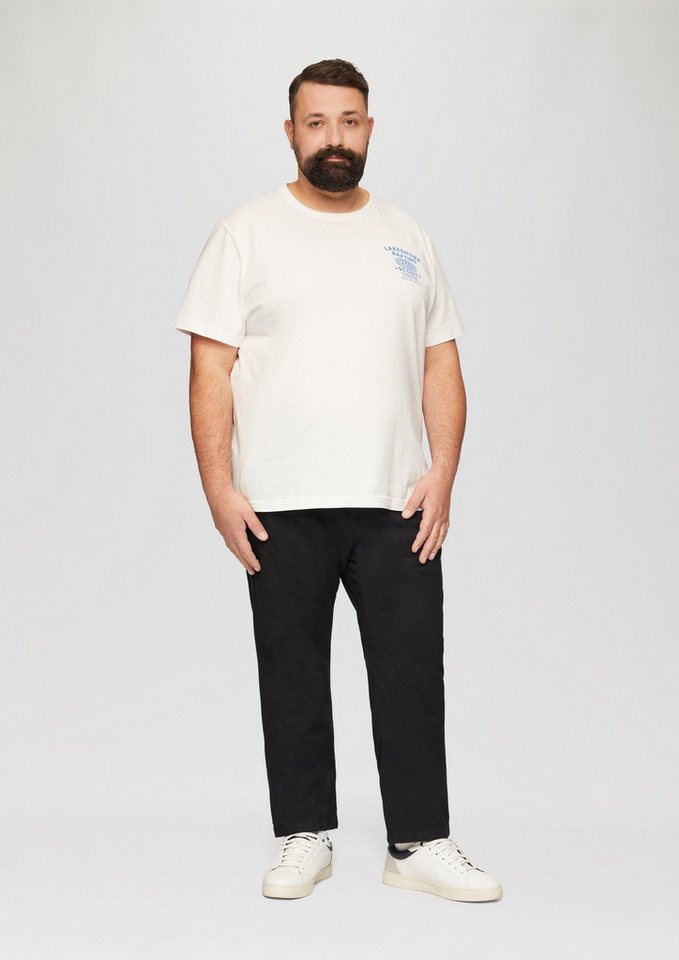 s.Oliver Stoffhose Regular: Jog-Chino mit Webstruktur von s.Oliver