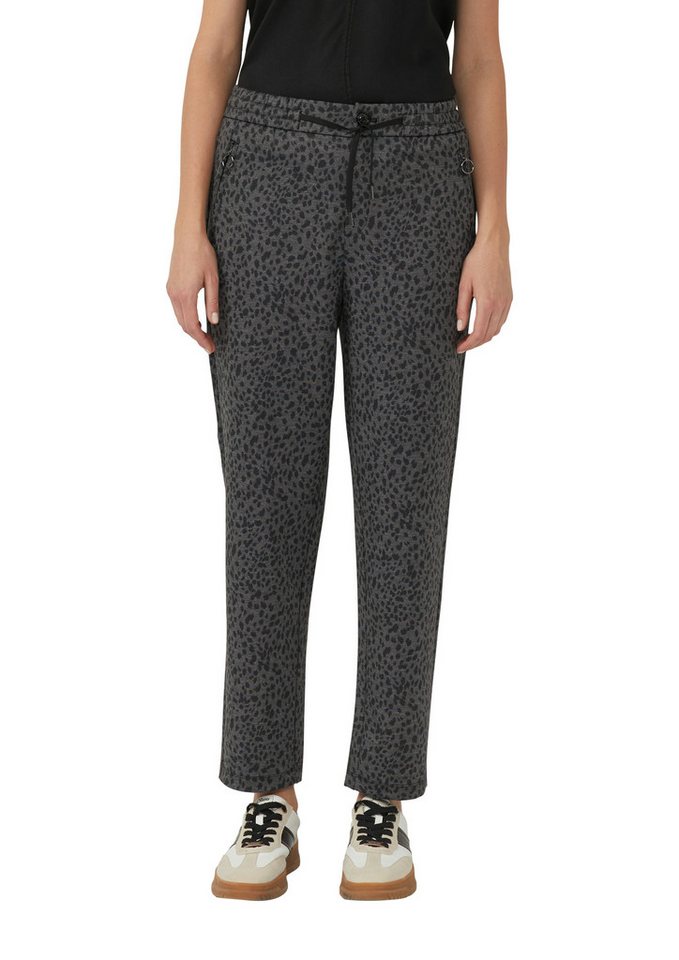 s.Oliver Stoffhose mit Leo-Print von s.Oliver