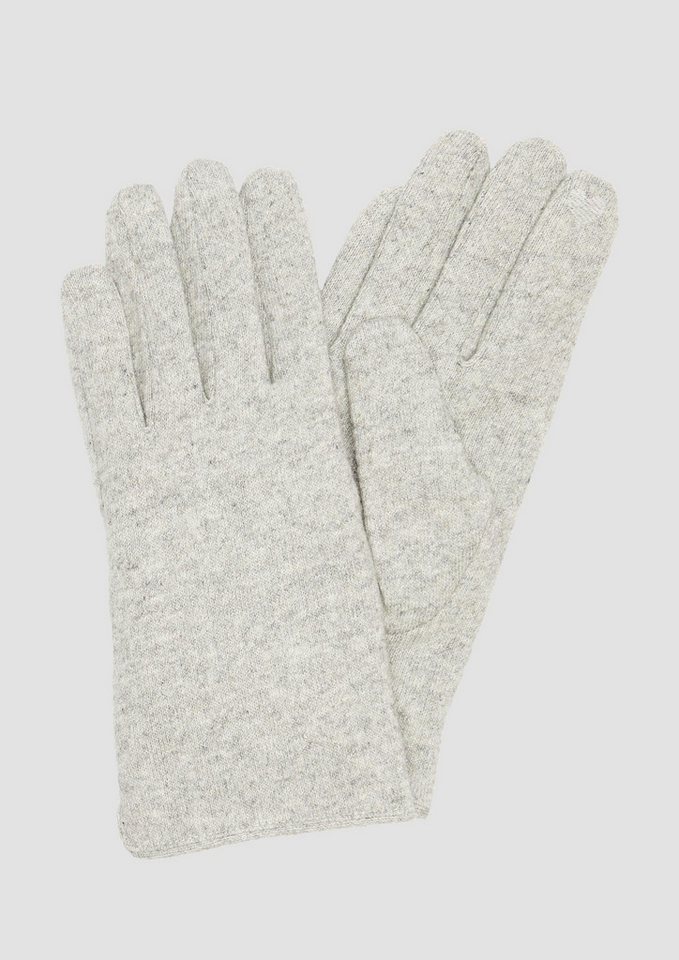 s.Oliver Strickhandschuhe Handschuhe Wollmix-Handschuhe mit Touch-Funktion (1-St) von s.Oliver