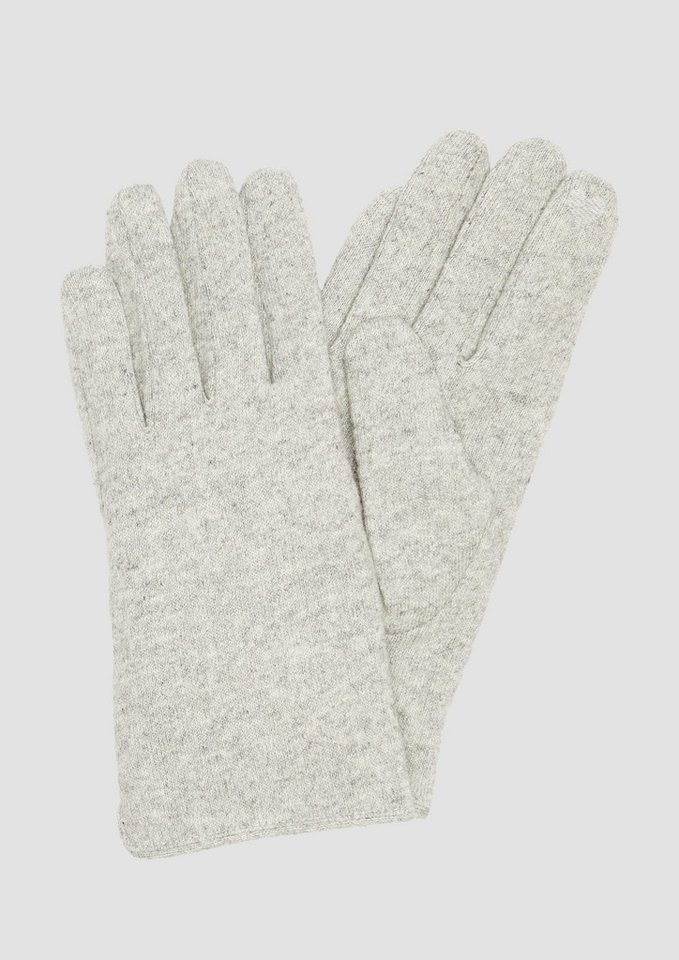 s.Oliver Strickhandschuhe Wollmix-Handschuhe mit Touch-Funktion von s.Oliver