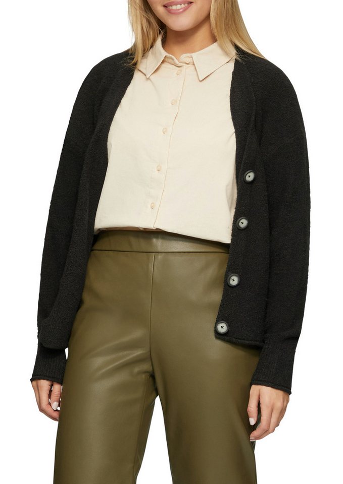 s.Oliver Strickjacke mit V-Ausschnitt und Knopfleiste von s.Oliver