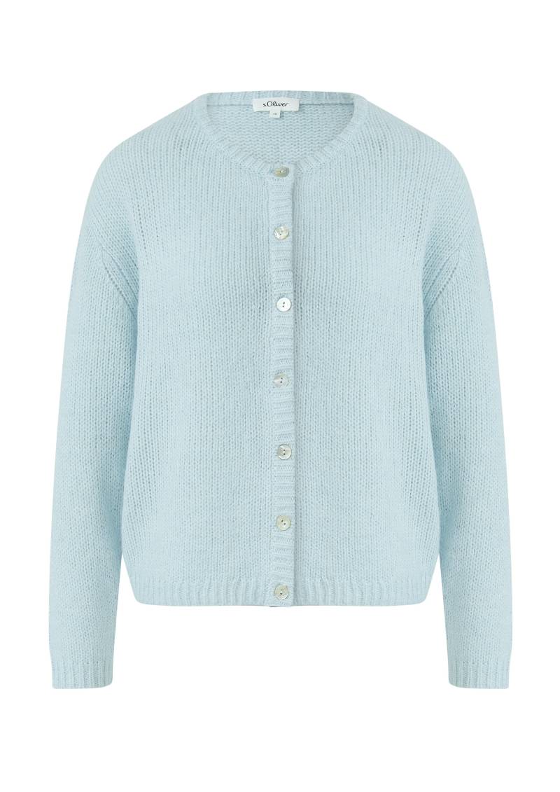 s.Oliver - Strickjacke türkis - Gr. - 38 von s.Oliver