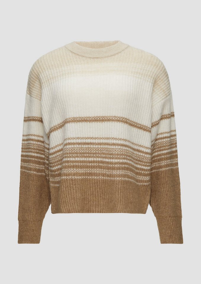 s.Oliver Strickpullover Gestreifter Strickpullover im Relaxed Fit von s.Oliver