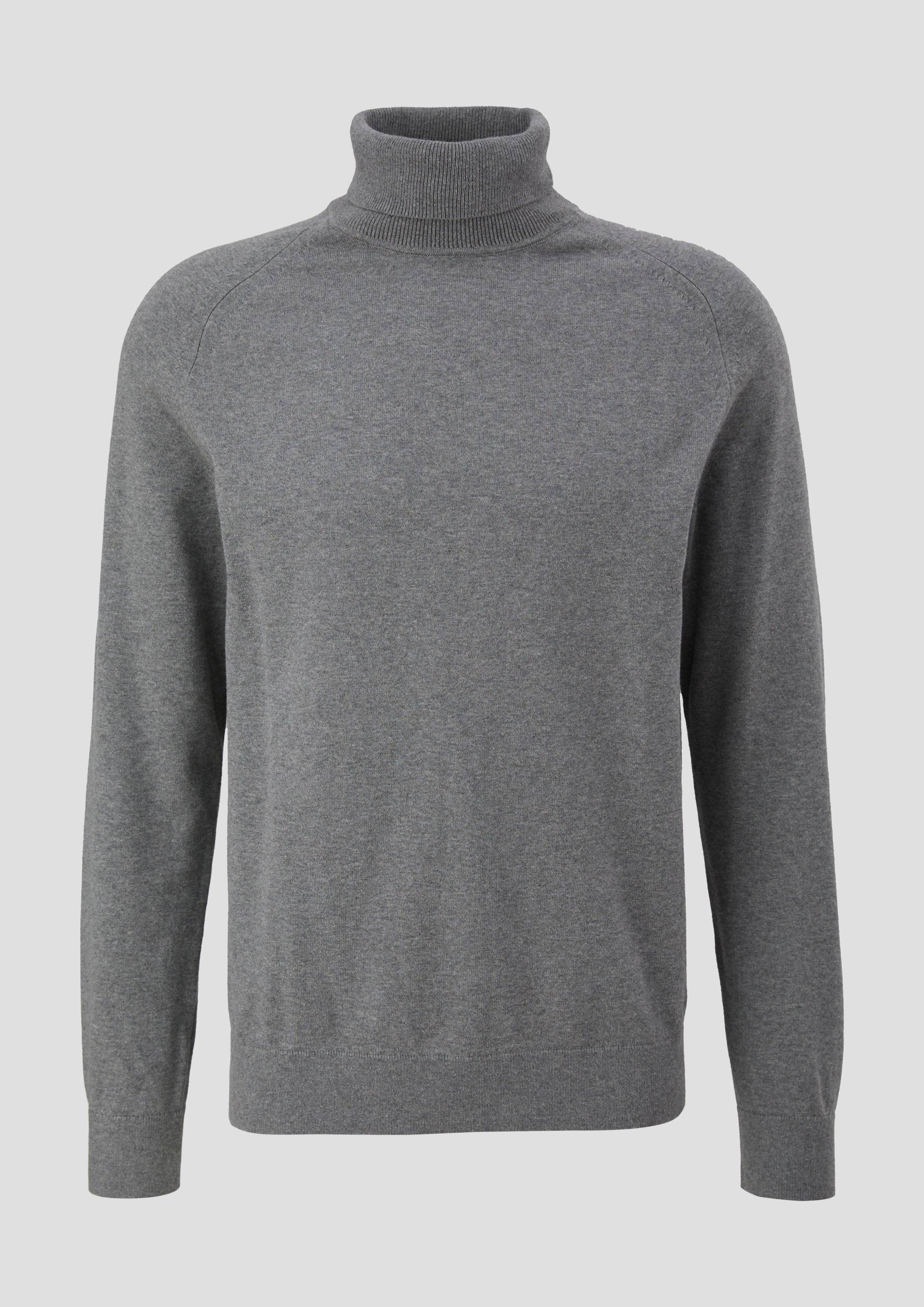 s.Oliver - Strickpullover aus Baumwolle, Herren, grau von s.Oliver