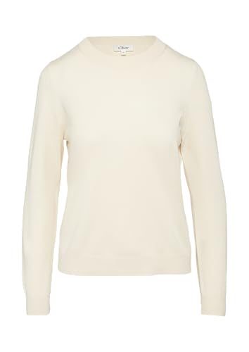 Strickpullover aus Viskosemix beige 48 von s.Oliver