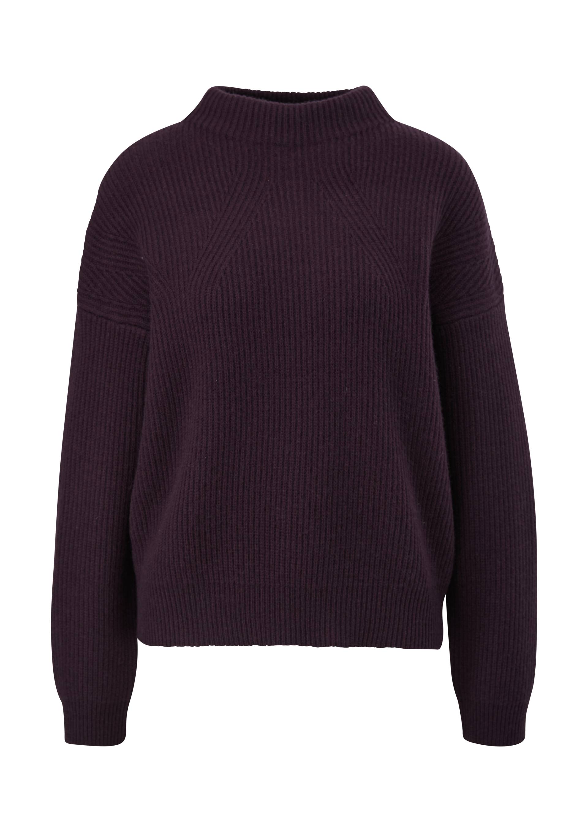 s.Oliver - Strickpullover aus Wollmix, Damen, lila von s.Oliver