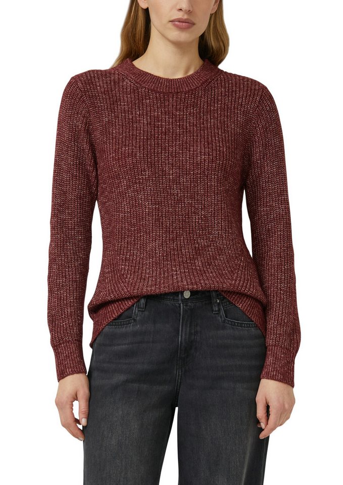 s.Oliver Strickpullover aus Wollmix und mit Strickmuster von s.Oliver