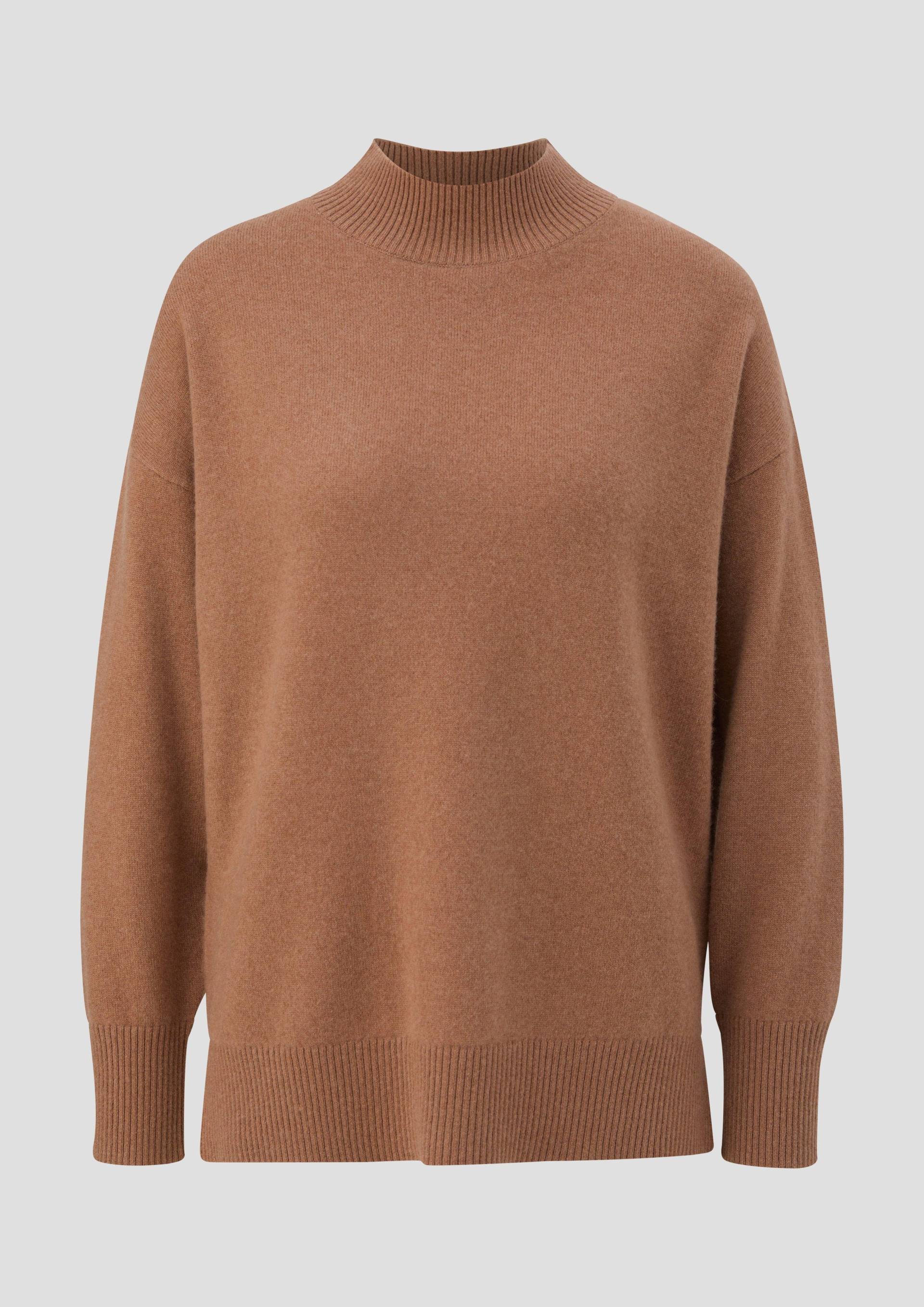 s.Oliver - Strickpullover aus reinem Kaschmir, Damen, Orange von s.Oliver