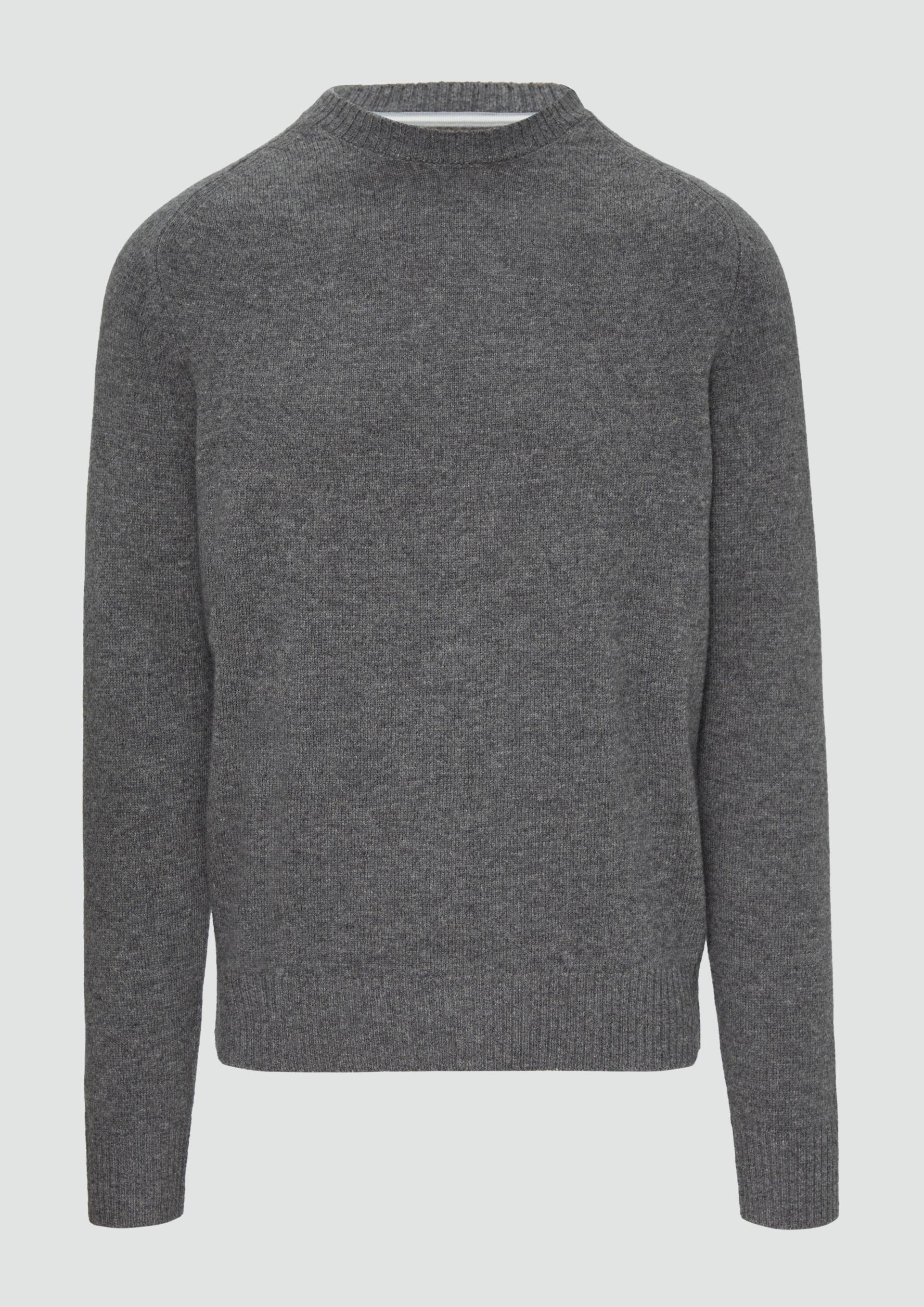 s.Oliver - Strickpullover aus reiner Wolle, Herren, grau von s.Oliver