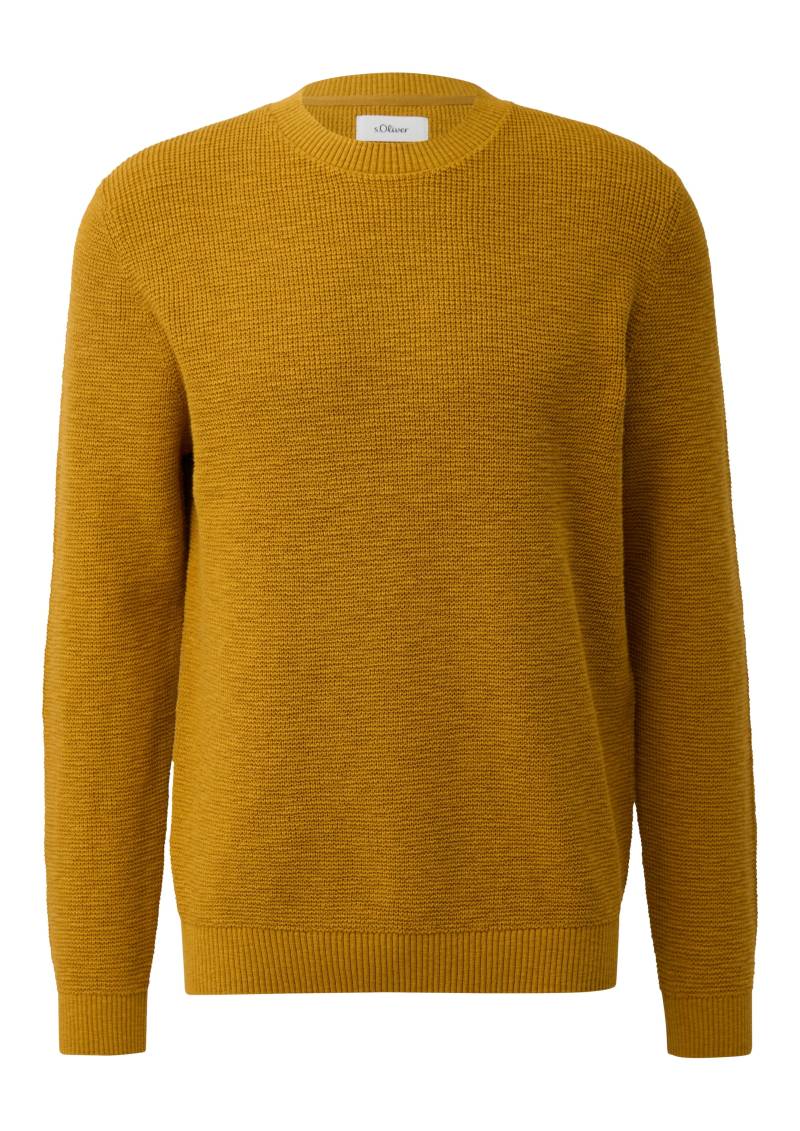 s.Oliver - Strickpullover gelb - Gr. - XL von s.Oliver