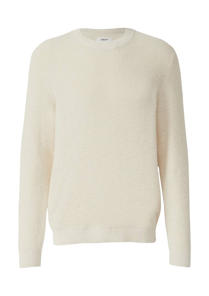 s.Oliver - Strickpullover grau - Gr. - S von s.Oliver