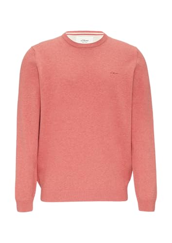 Strickpullover mit Logo-Stickerei von s.Oliver