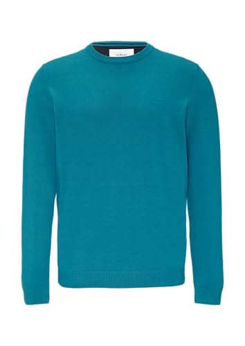 Strickpullover mit Logo-Stickerei von s.Oliver