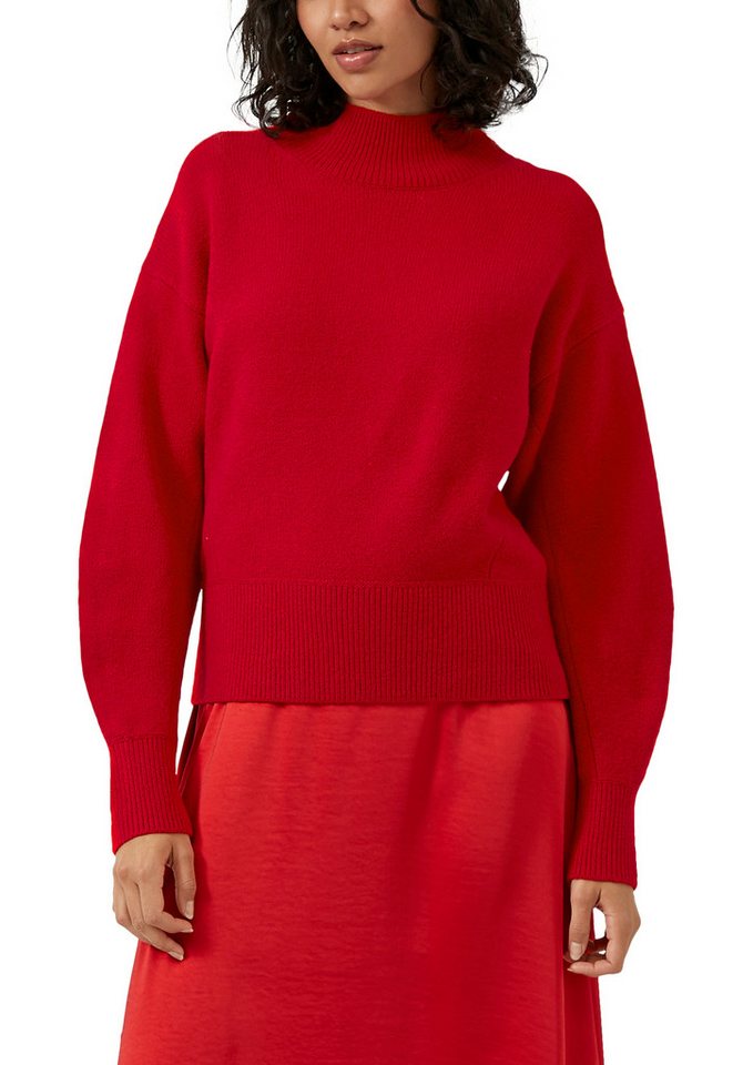 s.Oliver Strickpullover mit Rippbündchen von s.Oliver