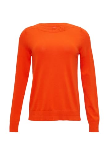 s.Oliver Strickpullover mit U-Boot-Ausschnitt orange 48 von s.Oliver
