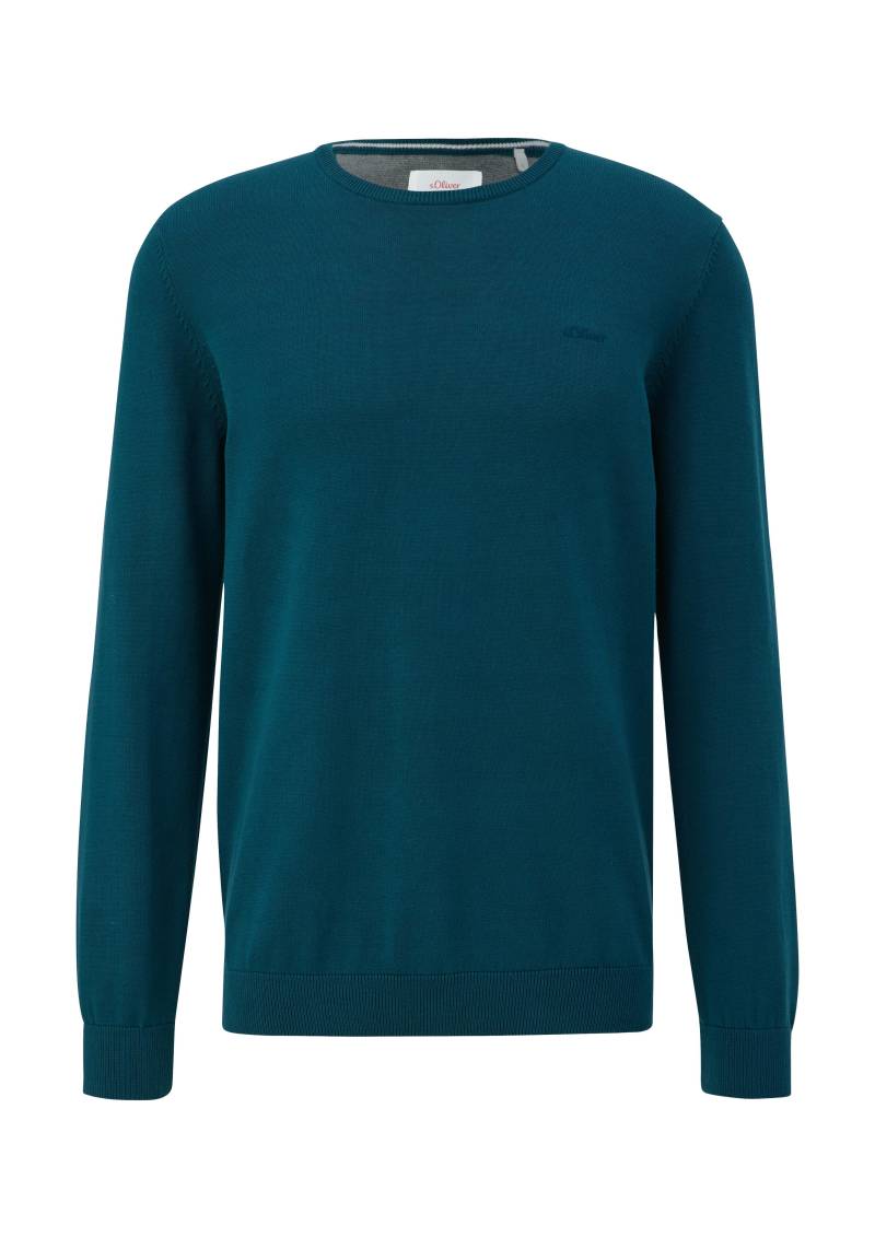 s.Oliver - Strickpullover petrol - Gr. - M von s.Oliver