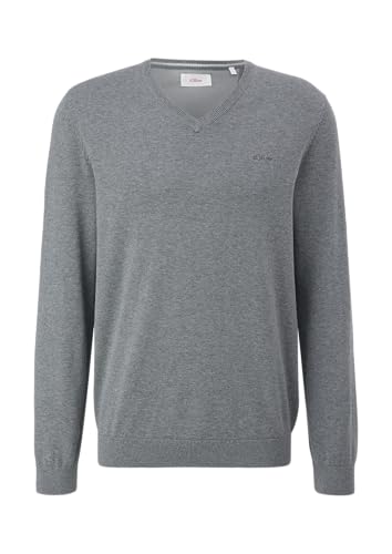 s.Oliver Herren 2143174 Pullover, 92W0 grau, XXL von s.Oliver