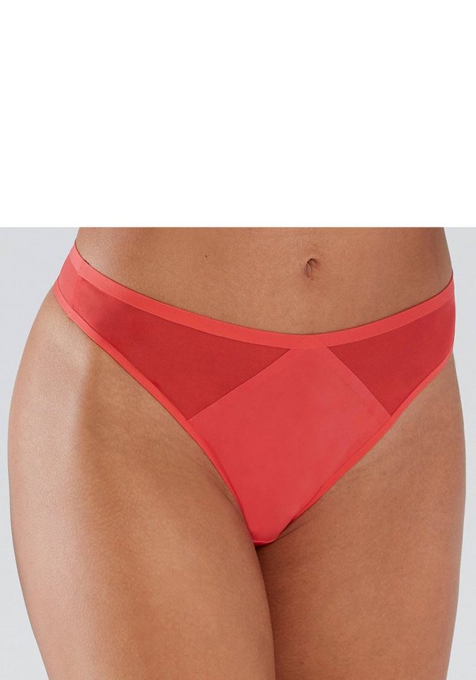 s.Oliver String Louise mit seitlichen Mesh-Einsätzen s.Oliver String Louise mit seitlichen Mesh-Einsätzen von s.Oliver