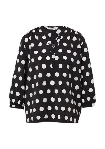 s.Oliver Strukturierte Bluse aus Viskosemix schwarz 36 von s.Oliver
