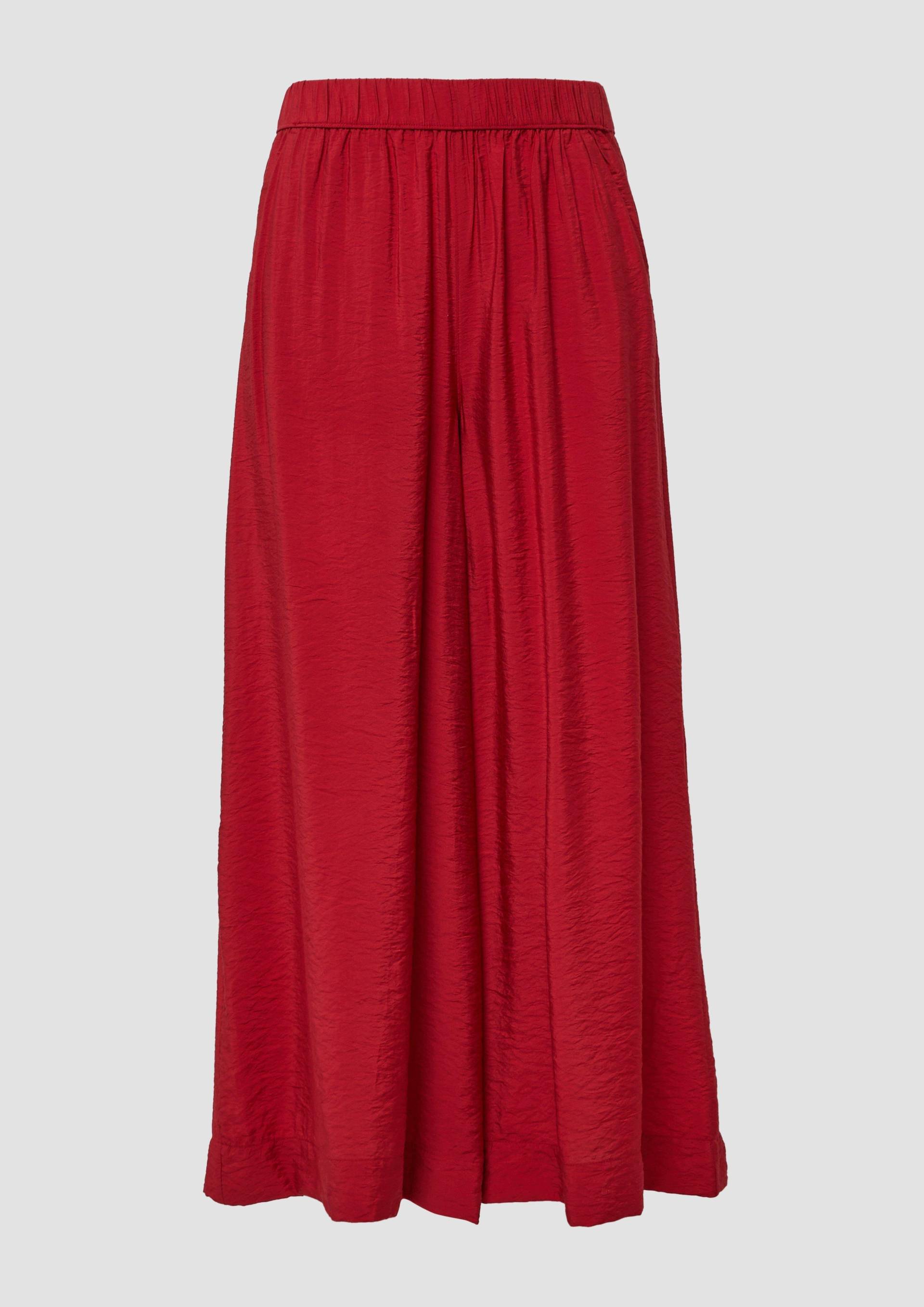 s.Oliver - Strukturierter Hosenrock aus Viskosemix, Damen, rot s.Oliver - Strukturierter Hosenrock aus Viskosemix, Damen, rot von s.Oliver