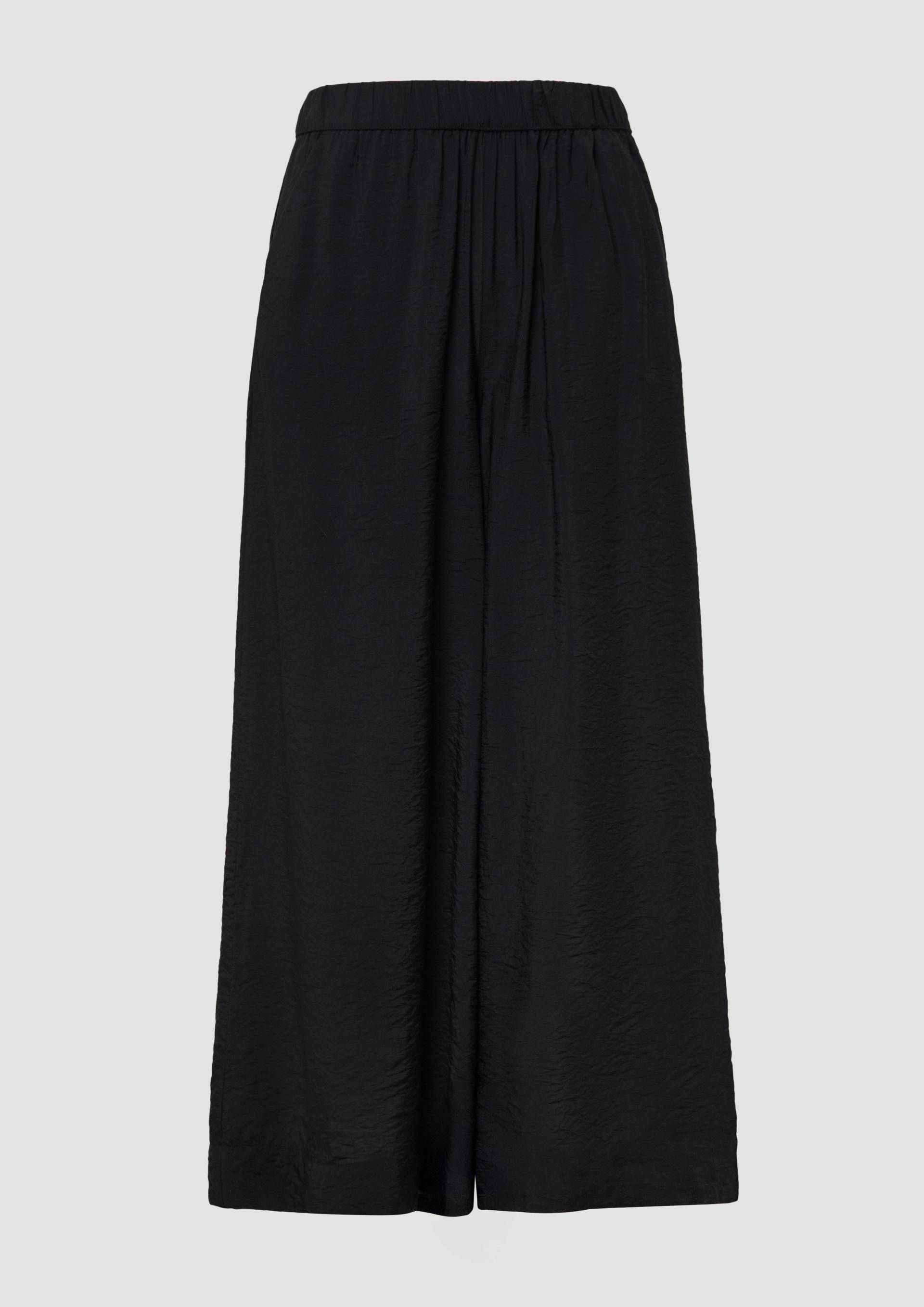s.Oliver - Strukturierter Hosenrock aus Viskosemix, Damen, schwarz s.Oliver - Strukturierter Hosenrock aus Viskosemix, Damen, schwarz von s.Oliver