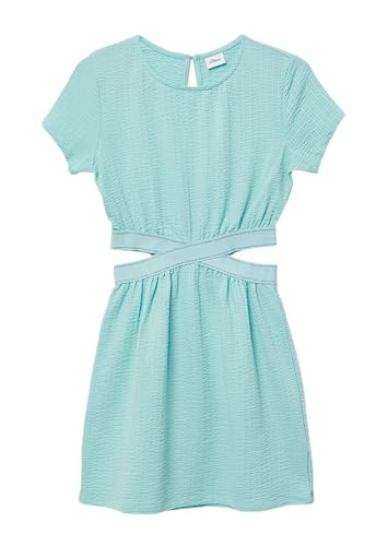 s.Oliver Strukturiertes Kleid mit Cut-Out helles türkis 176 von s.Oliver