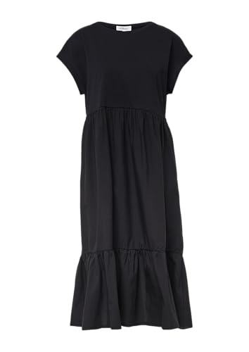 s.Oliver Stufenkleid im Relaxed Fit mit überschnittenen Schultern schwarz 42 von s.Oliver