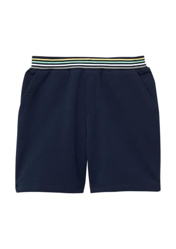 s.Oliver Sweat-Bermuda mit Wide Leg und Kontrastdetails Navy 128 von s.Oliver