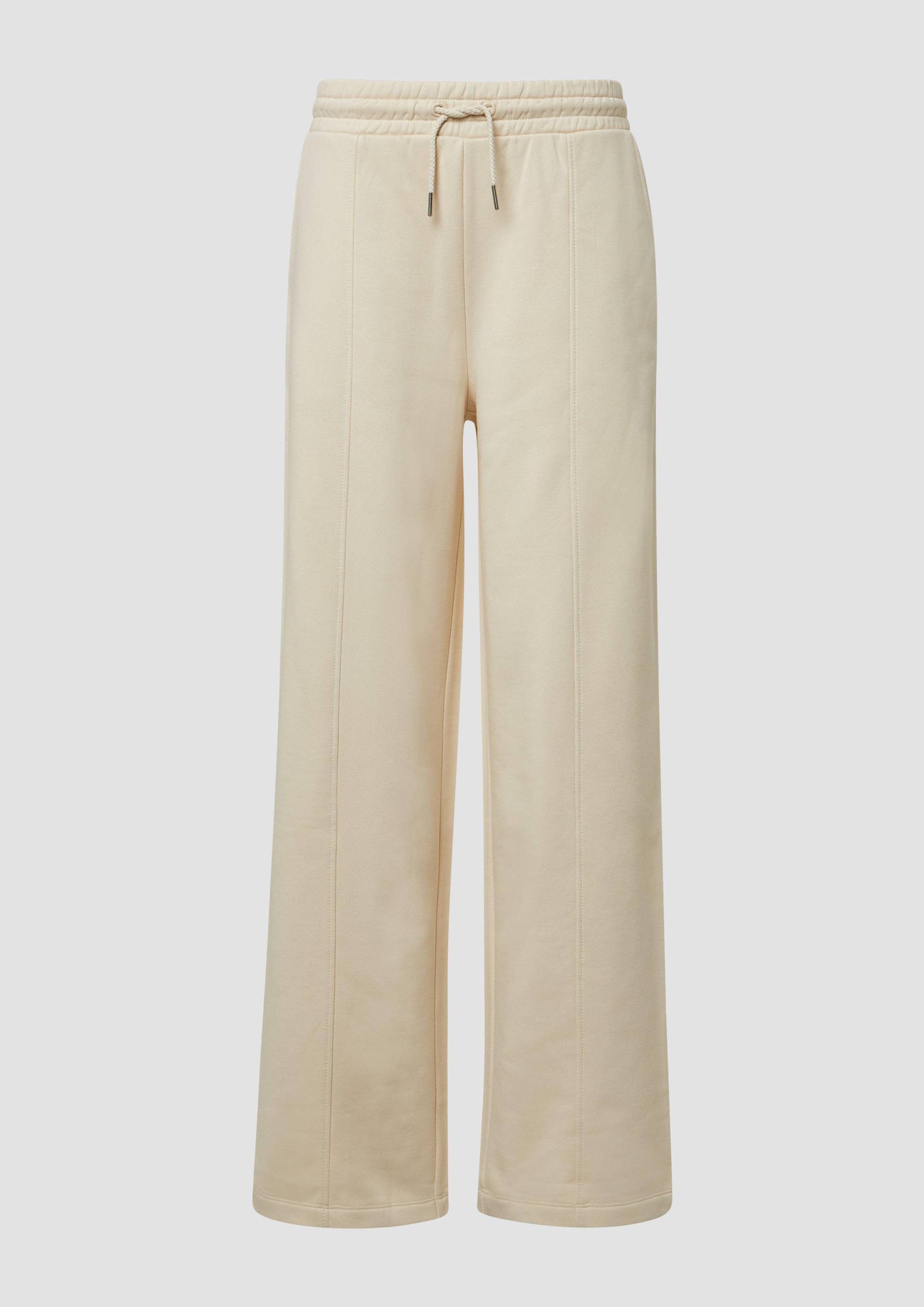 s.Oliver - Sweathose mit weitem Bein und Elastikbund, Damen, Beige s.Oliver - Sweathose mit weitem Bein und Elastikbund, Damen, Beige von s.Oliver