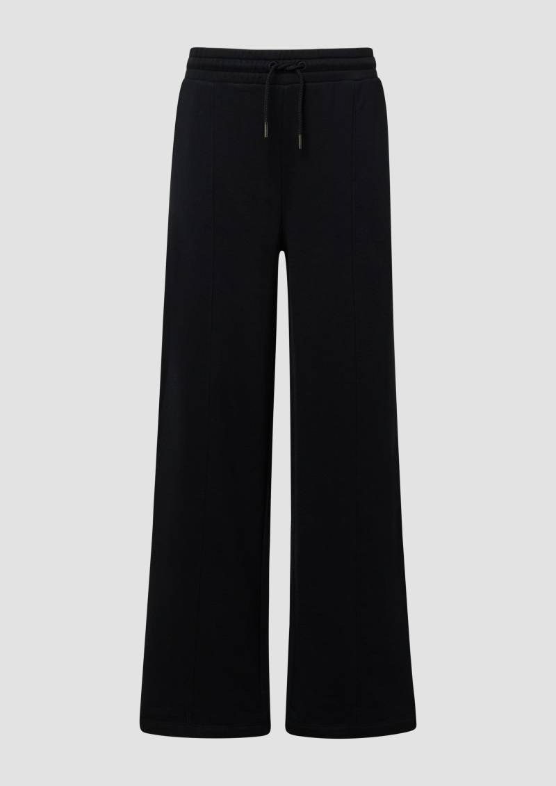 s.Oliver - Sweathose mit weitem Bein und Elastikbund, Damen, schwarz s.Oliver - Sweathose mit weitem Bein und Elastikbund, Damen, schwarz von s.Oliver