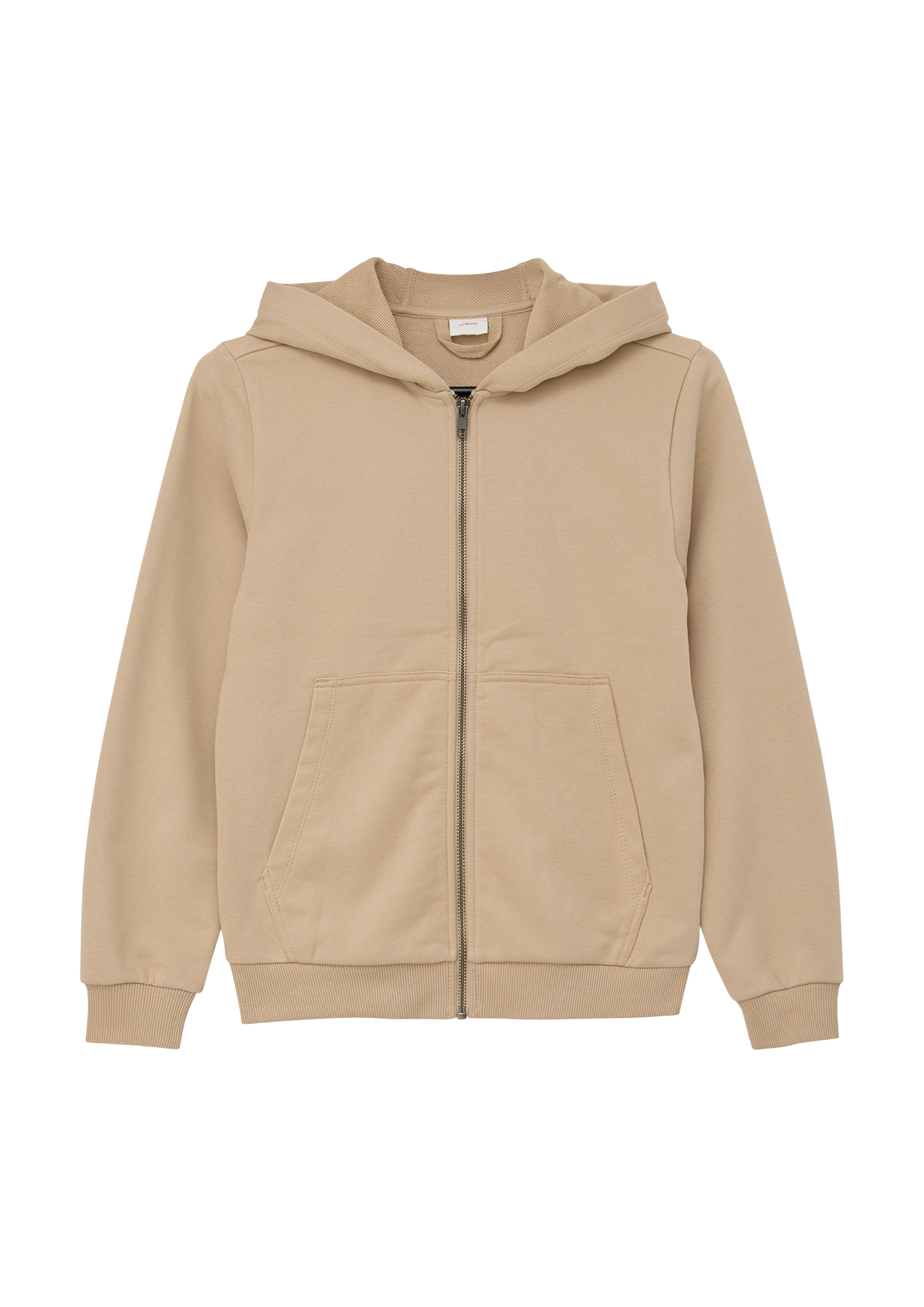 s.Oliver - Sweatjacke mit Back-Print, Jungen, Beige von s.Oliver