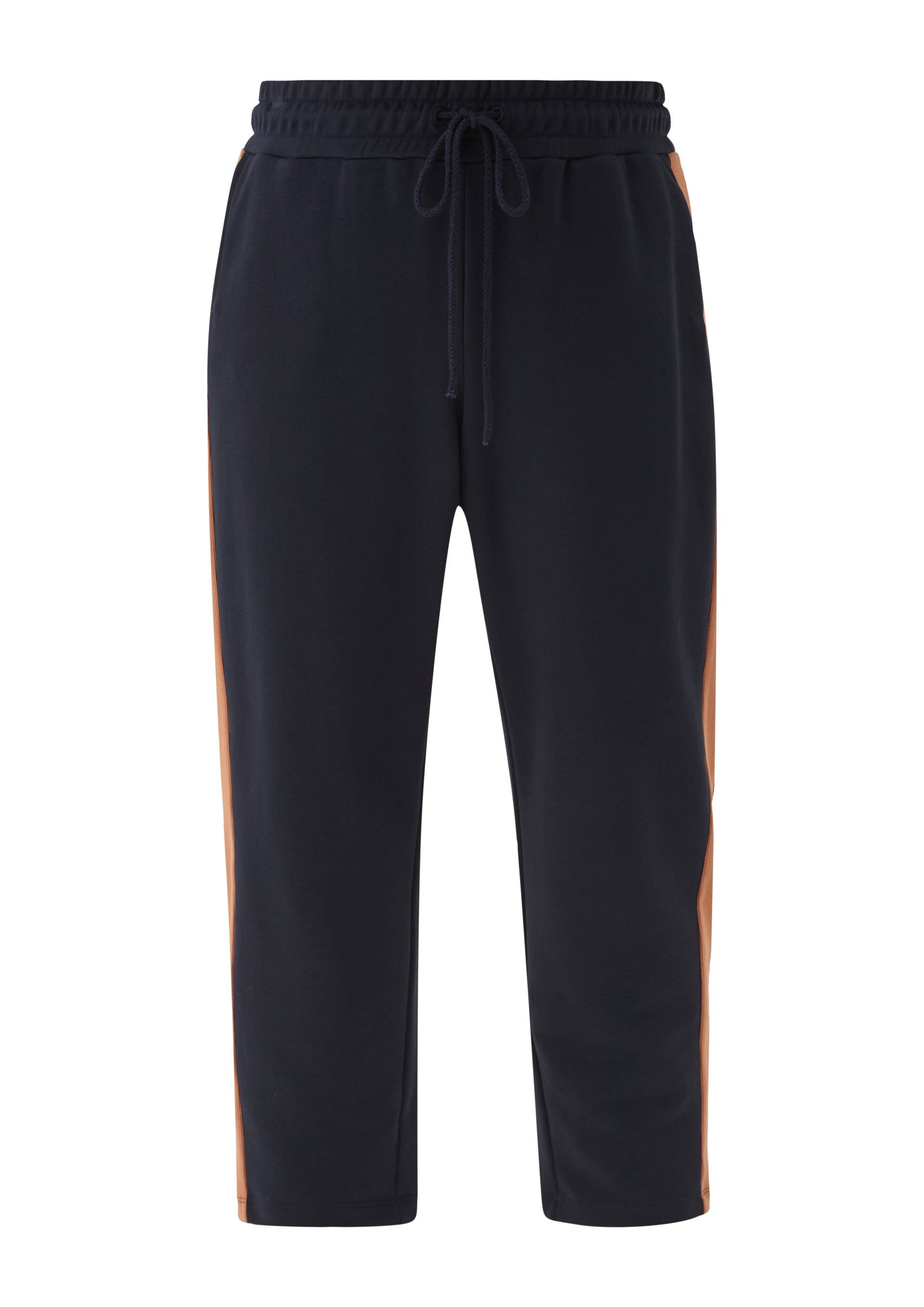 s.Oliver - Sweatpants mit Galonstreifen, Damen, blau von s.Oliver