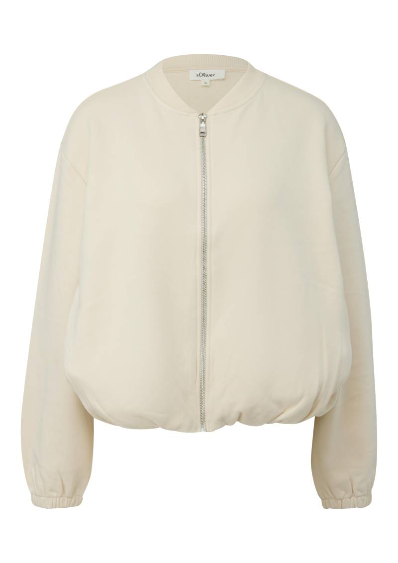 s.Oliver - Sweatshirt Jacke beige - Gr. - 38 von s.Oliver