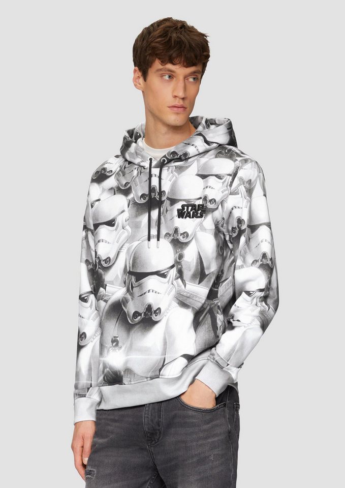 s.Oliver Sweatshirt Sweatshirt Hoodie mit Starwars®-Artwork von s.Oliver