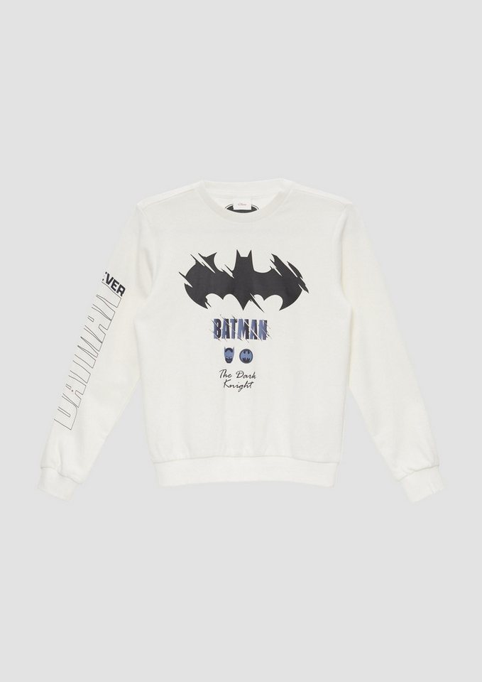 s.Oliver Sweatshirt Sweatshirt Sweatshirt mit Batman®-Print von s.Oliver