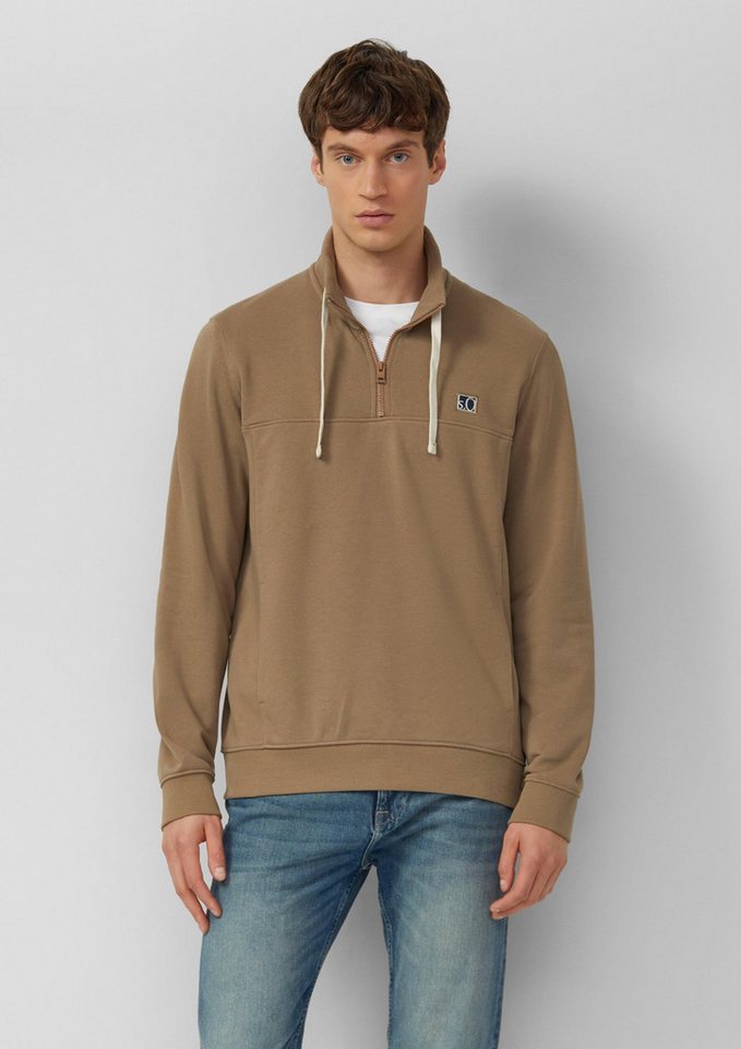 s.Oliver Sweatshirt Sweatshirt Sweatshirt mit Eingrifftaschen und Label-Patch s.Oliver Sweatshirt Sweatshirt Sweatshirt mit Eingrifftaschen und Label-Patch von s.Oliver