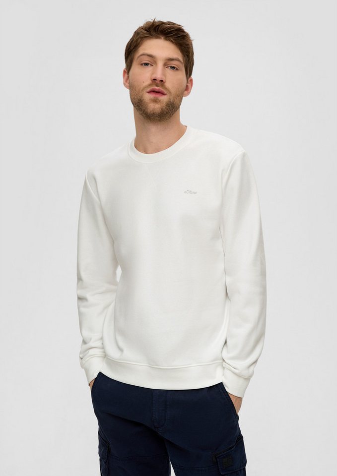 s.Oliver Sweatshirt Sweatshirt Sweatshirt mit Logo-Detail von s.Oliver