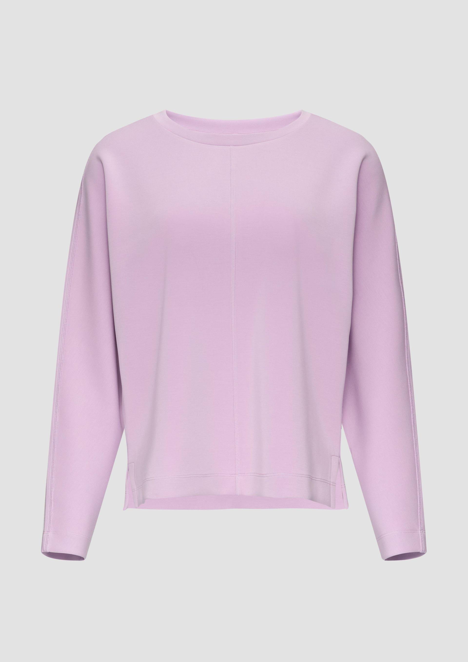 s.Oliver - Sweatshirt aus Scuba mit Fledermausärmeln, Damen, lila s.Oliver - Sweatshirt aus Scuba mit Fledermausärmeln, Damen, lila von s.Oliver