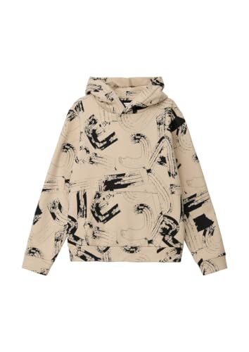 s.Oliver Sweatshirt mit Kapuze und Allover Print, 81a1, L von s.Oliver