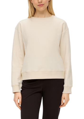 s.Oliver Sweatshirt mit Stickerei beige 46 von s.Oliver