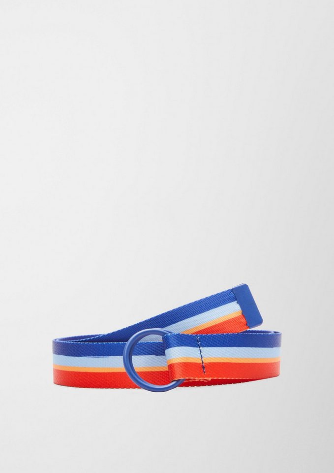 s.Oliver Ledergürtel Taillengürtel Gestreifter Taillengürtel von s.Oliver