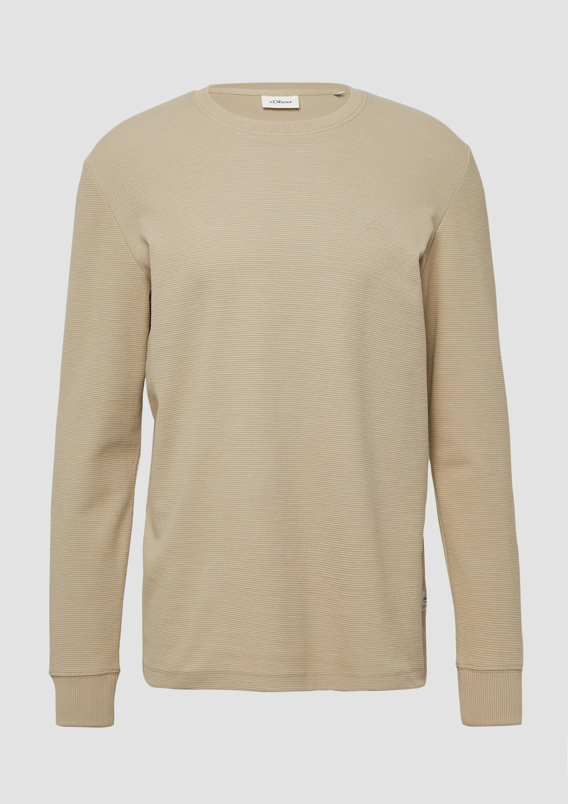 s.Oliver - T-Shirt, Herren, Beige von s.Oliver