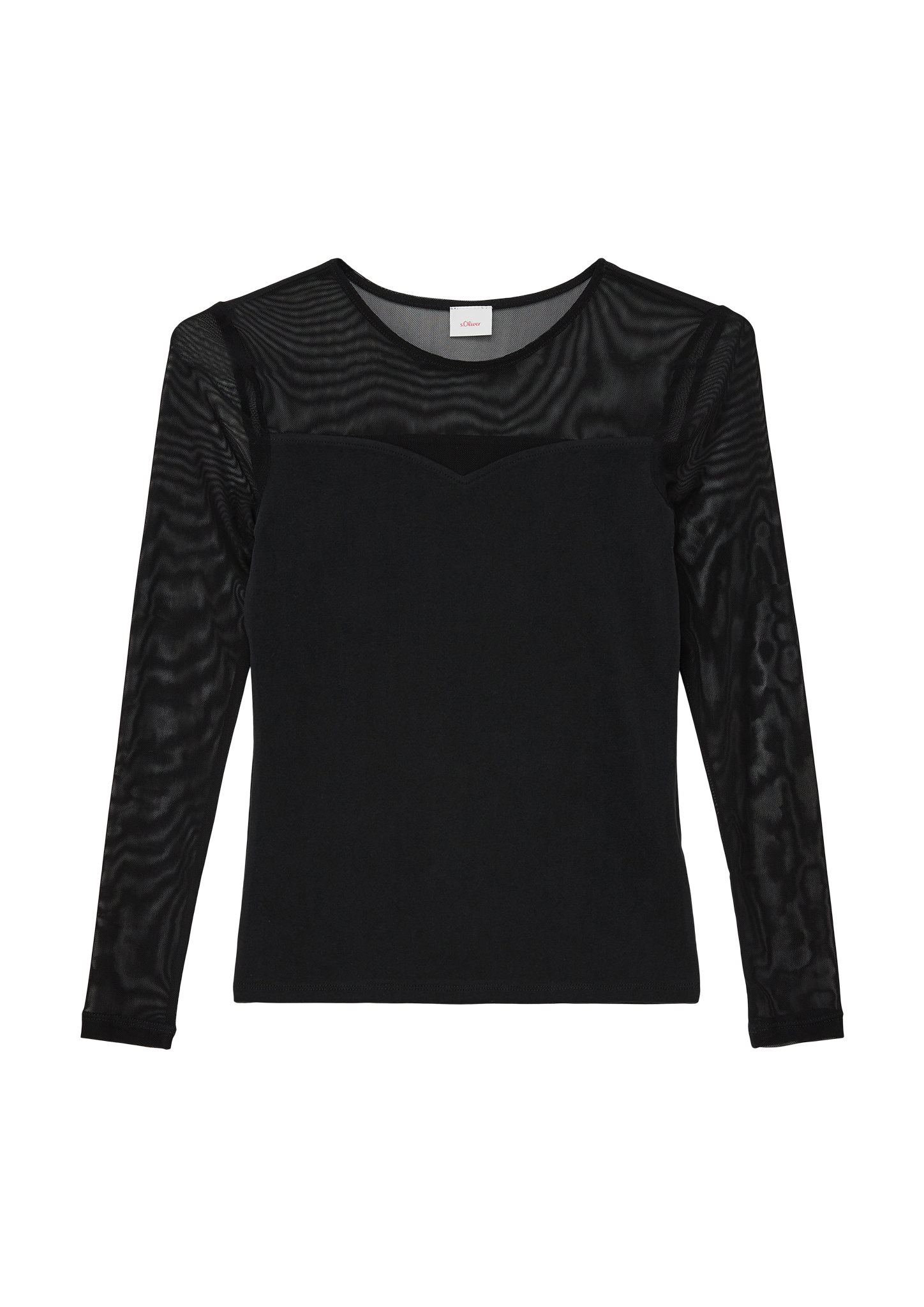 s.Oliver - T-Shirt, Mädchen, schwarz von s.Oliver